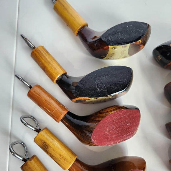 Set Of 12 Real VTG Golf Club Bottle Opener Wilson Wilson, Spalding, RAM, PGA Etc - Picture 11 of 16
